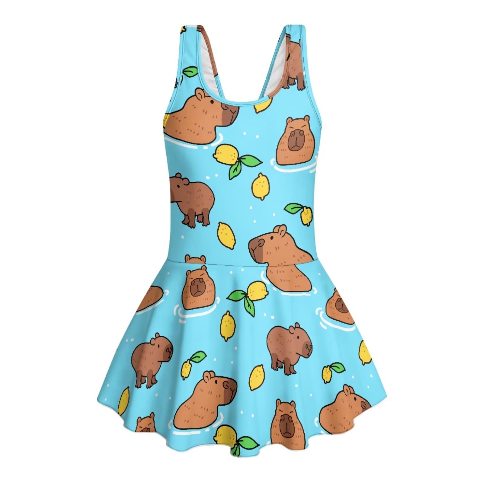Maillot de bain une pièce pour filles chaqlin extensible et durable