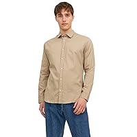 JACK & JONES Camicia a Quadri da Uomo Slim Fit
