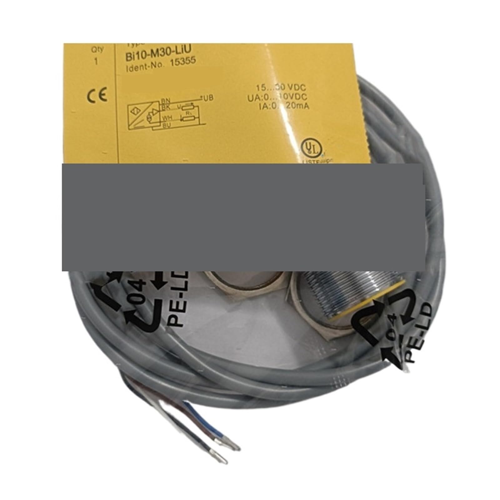 Capteur de proximité BI10-M30-LIU inductif pour détection industrielle de précision M30