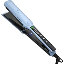 K&K Hair Straightener 2.0, Innovative Floating Anti-Scald Design