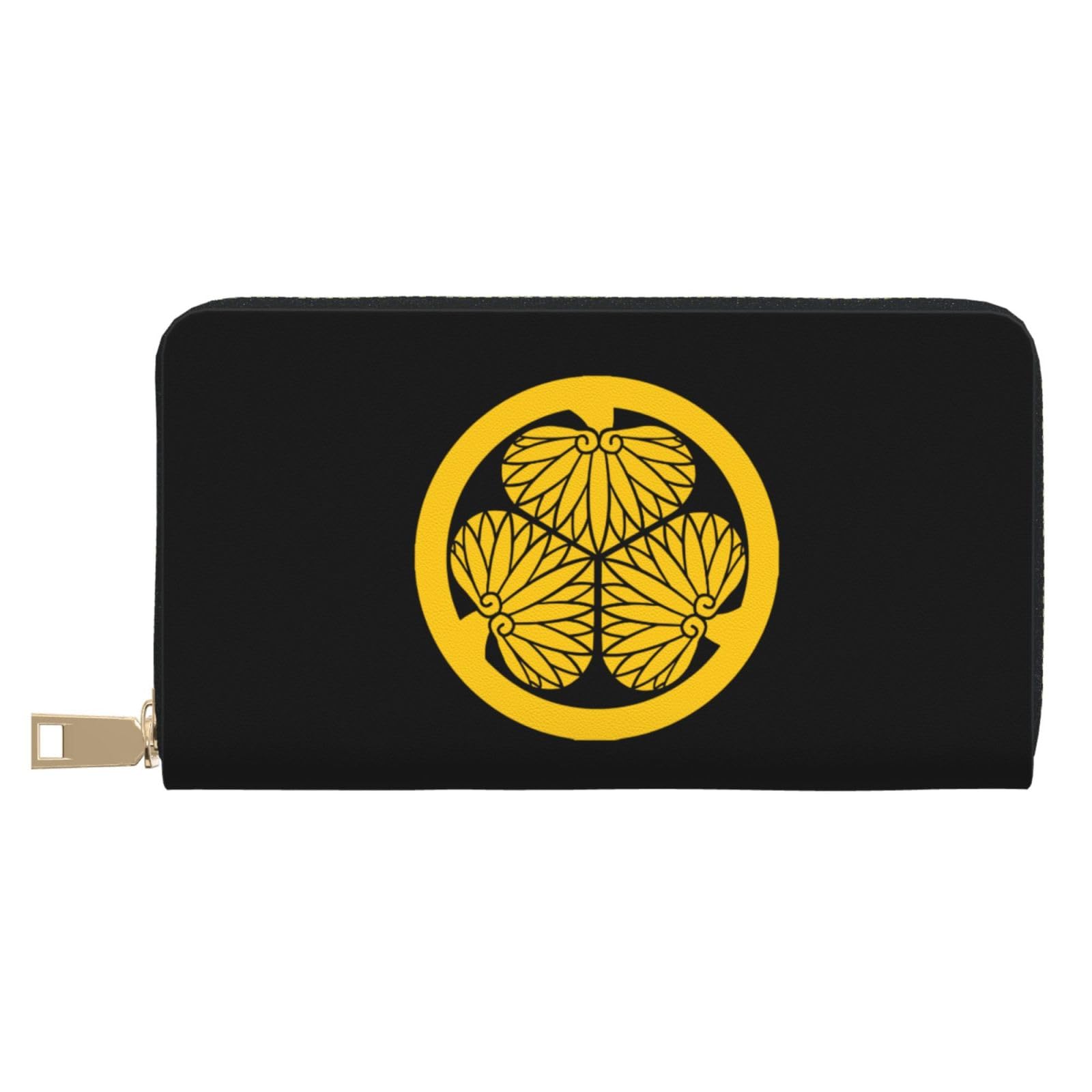 Amazon.co.jp: 長財布 徳川氏家紋 三つ葉葵 財布 ロング