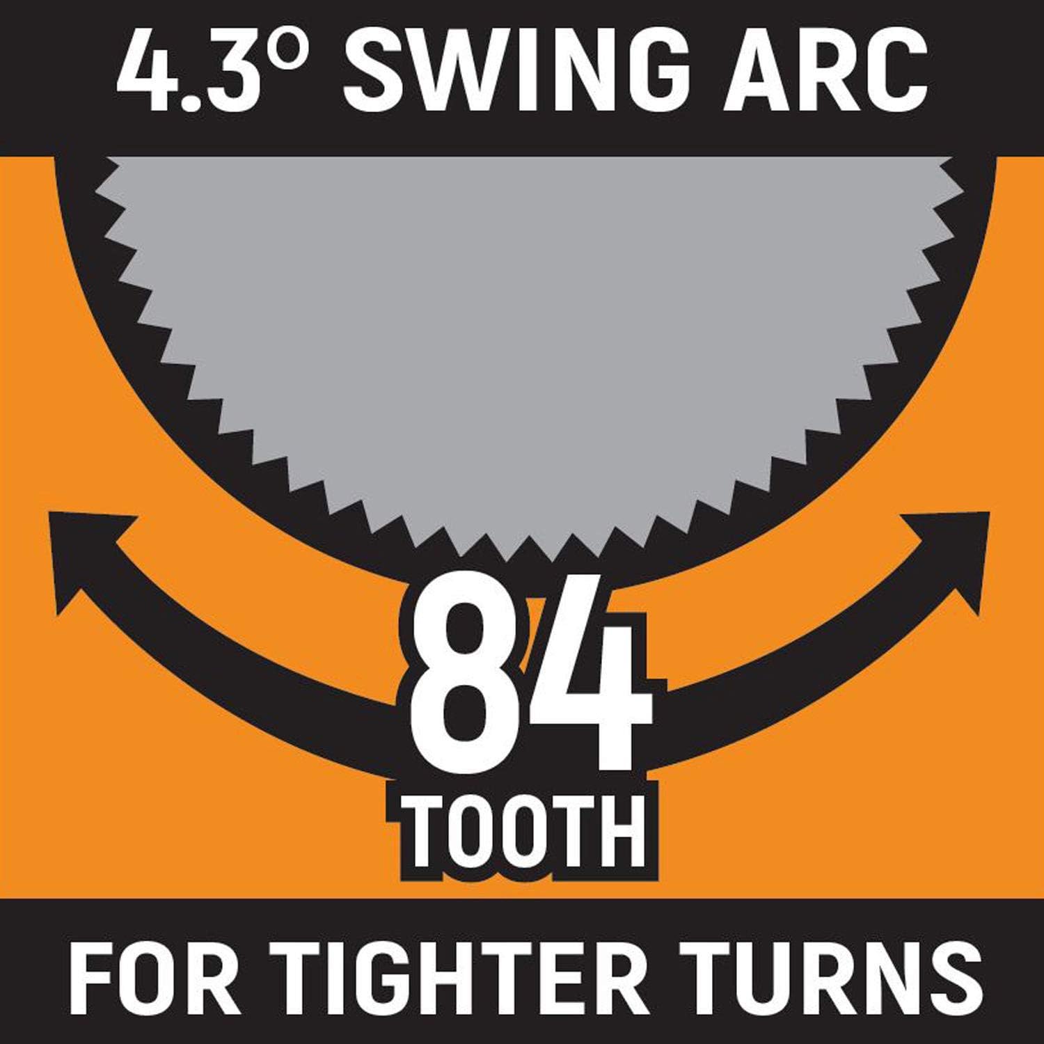 GEARWRENCH 3/8" Drive Long Handle Teardrop Ratchet 11", 84 Tooth - 81264