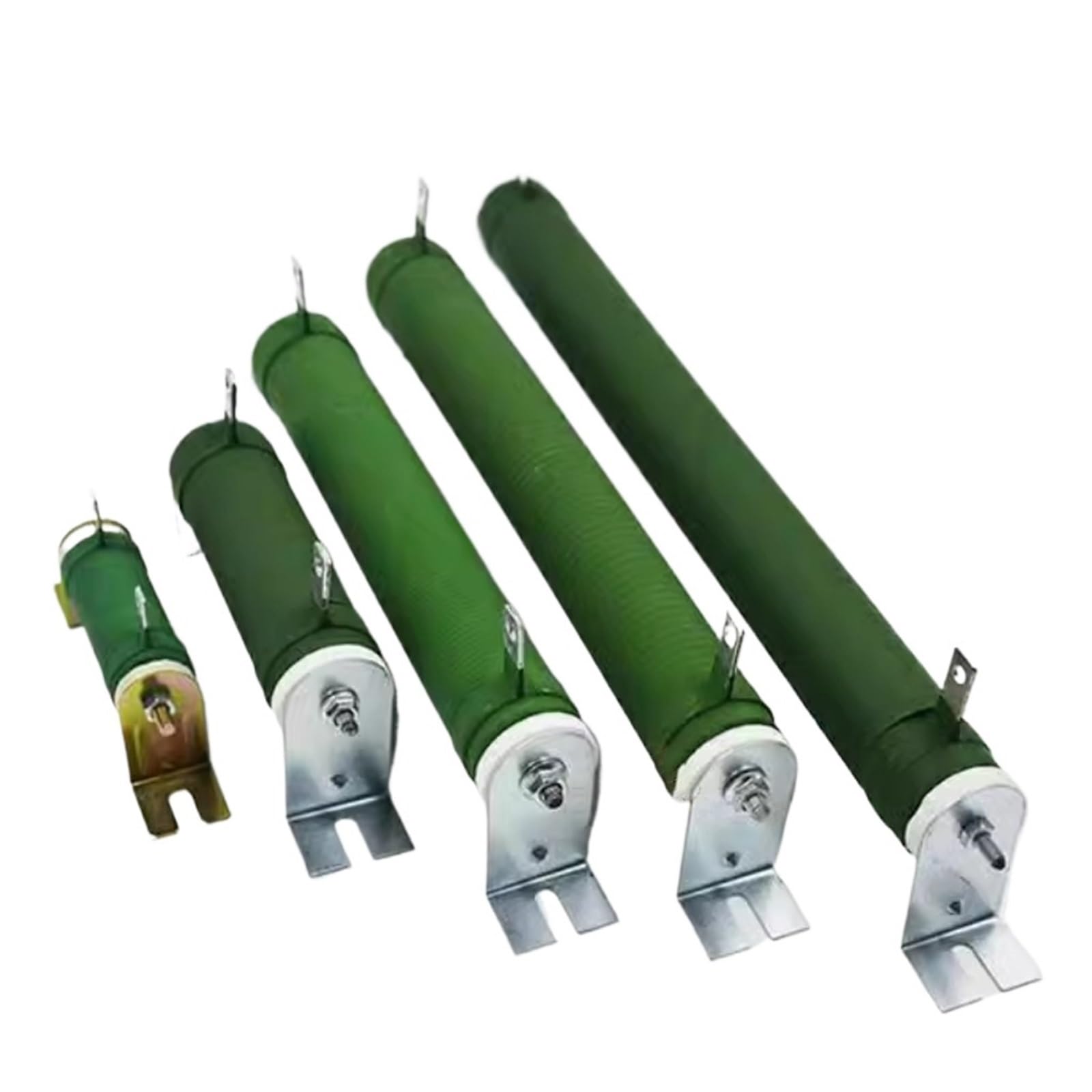 Résistance bobinée à fil ondulé de haute précision 500 W - Résistance fixe à plaie plate RX20(1Pcs 500W 150R)