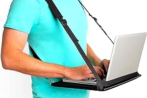Mobile Walking Laptop Carrier: Connect a Desk to Your Laptop