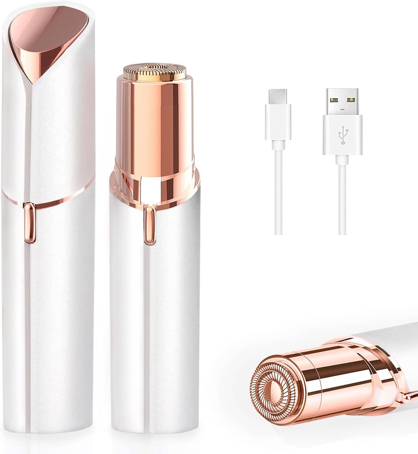 Amazon.com: Facial Hair Removal for Women, Painless Face Shaver for ...