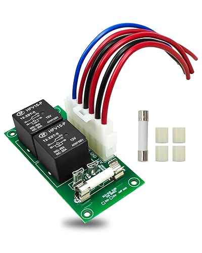 Tablero de control de relé deslizante RV compatible con Power Gear Reemplazar 14-1130 140-1130 14-1096 246063 368859 con conector de arnés de cables