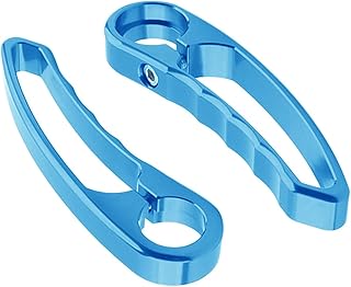2pcs Manilla LIGHTWEY AGRÍCULO ARRIBLE Encendido Aleación Barra de Extremo de manija de Bicicleta Plegable