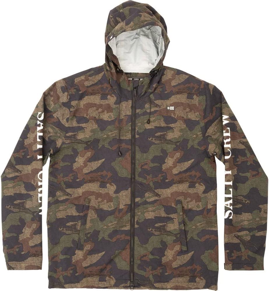 Salty Crew Pinnacle Jacket Camo SM at Amazon Men's Clothing store