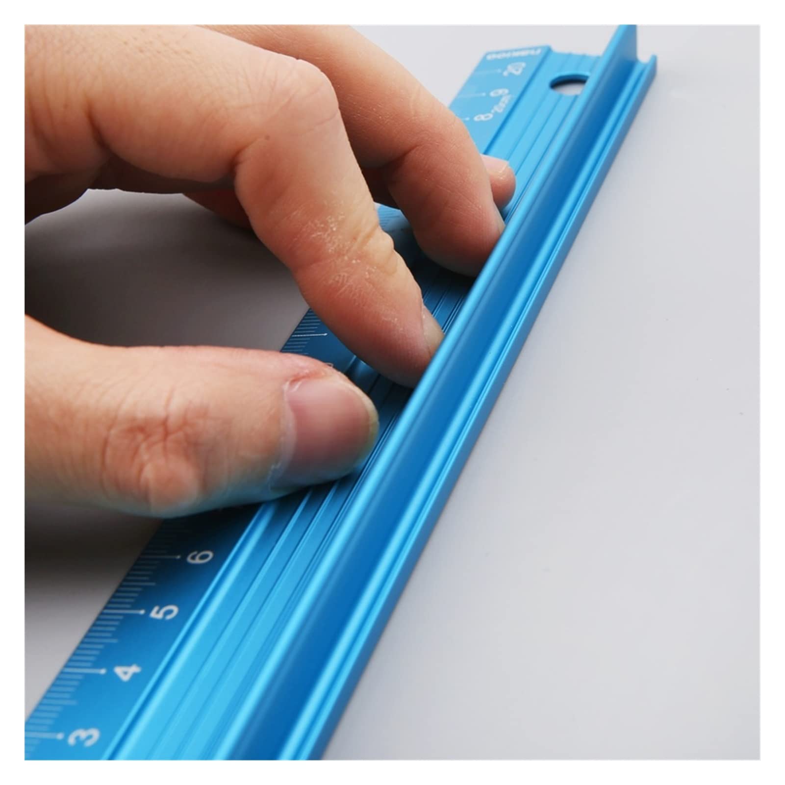 Snijliniaal L Type Aluminiumlegering Meetinstrument voor Lengtemeting (L type 20cm