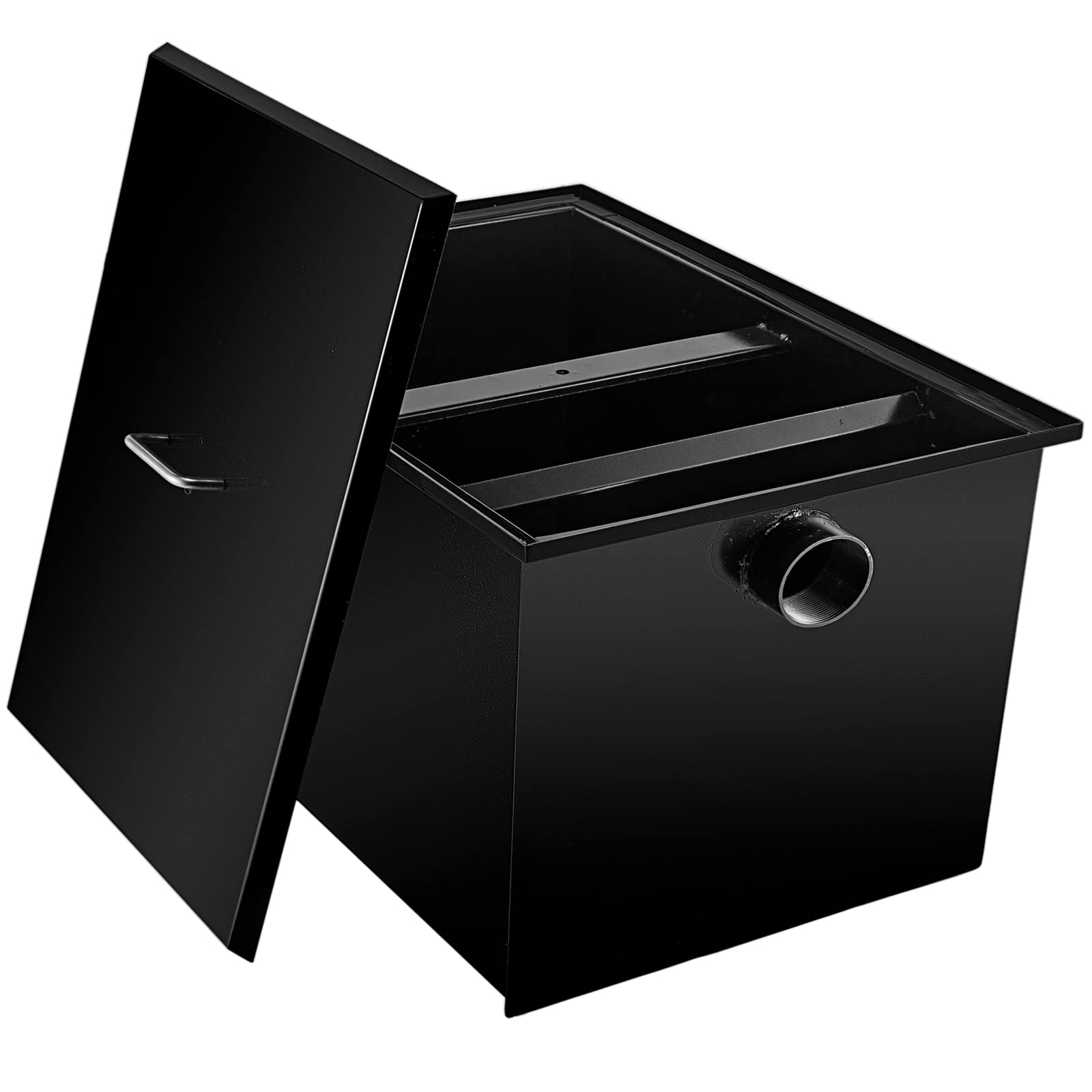 Buy VEVOR Commercial Grease Interceptor 20 LB, Carbon Steel Grease Trap