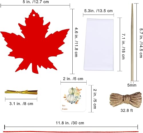 Miniatura 6 de Winlyn Juego de 48 juegos de colores mágicos para rascar hojas de otoño
