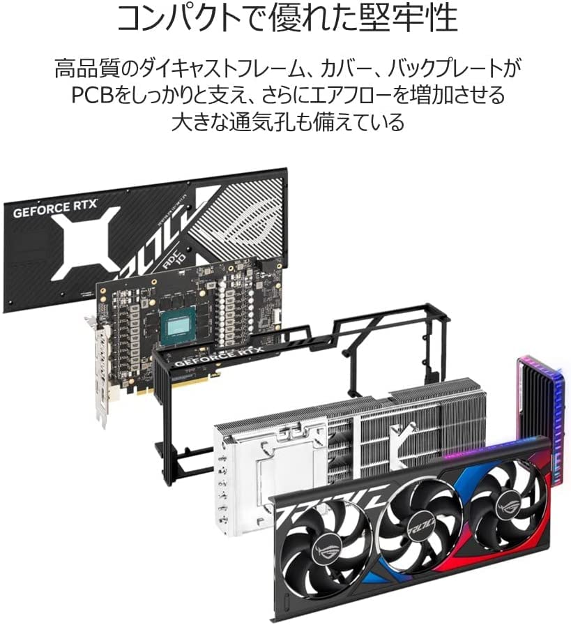 Amazon | ASUS GeForce RTX 4080 搭載 16GB OC GDDR6X/ROG-STRIX