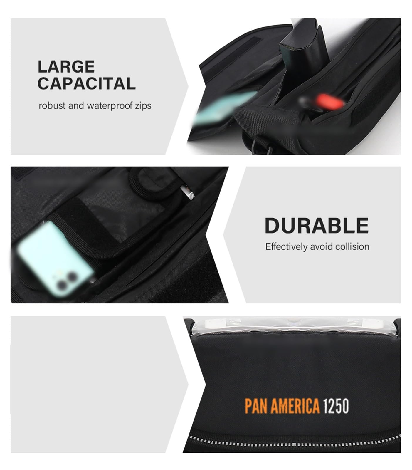 Sacoche De Guidon Étanche pour Moto pour PAN America 1250 S PA 1250S PA1250 2020 2021, Accessoires Rangement, Sac À Outils Voyage