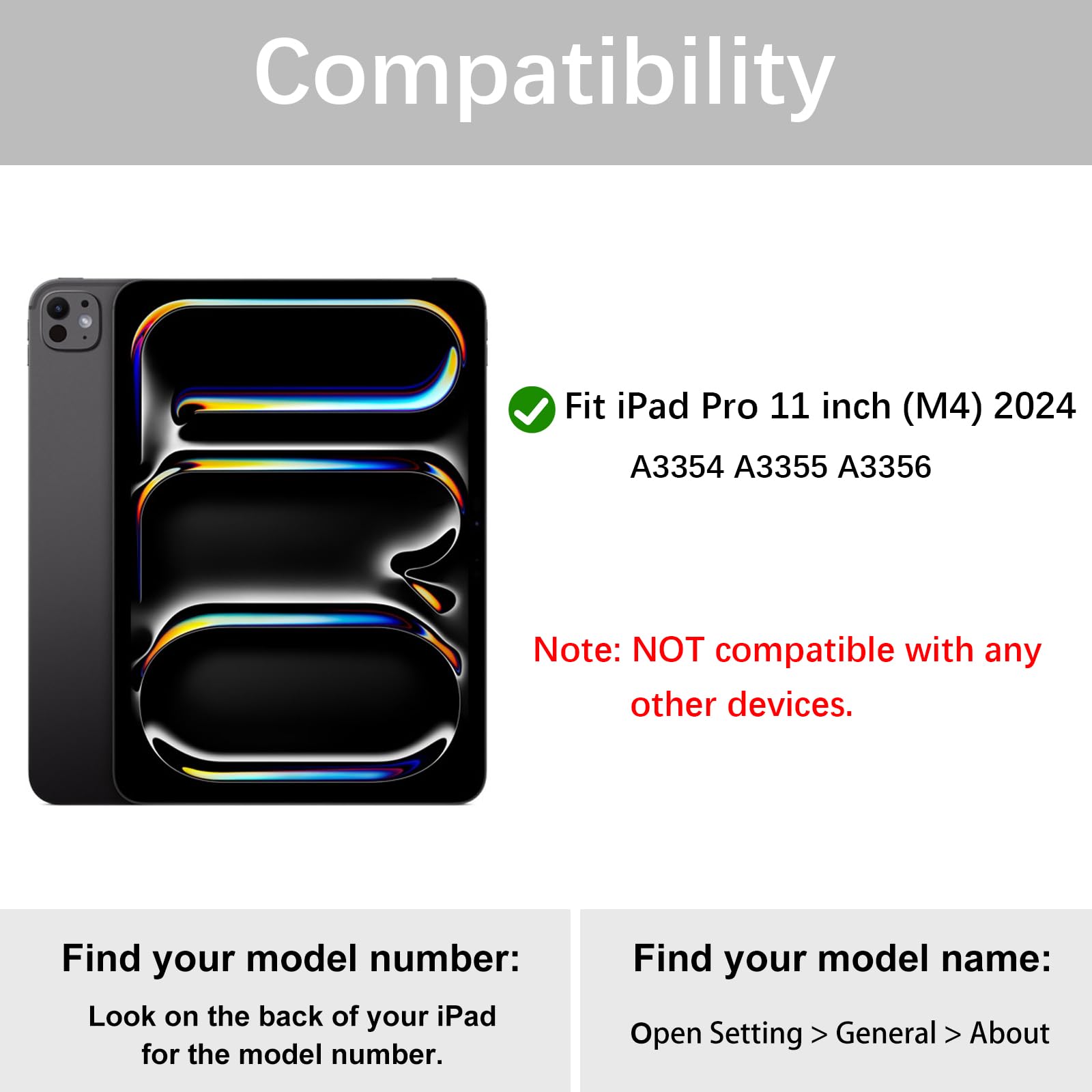 Divufus Keyboard Case for iPad Pro 11 Inch (M4) 2024 [Magnetic Detachable Wireless Keyboard][Support 3 System] Flip Stand Case with Pencil Holder for iPad 11” Pro 2024 (M4), Blue