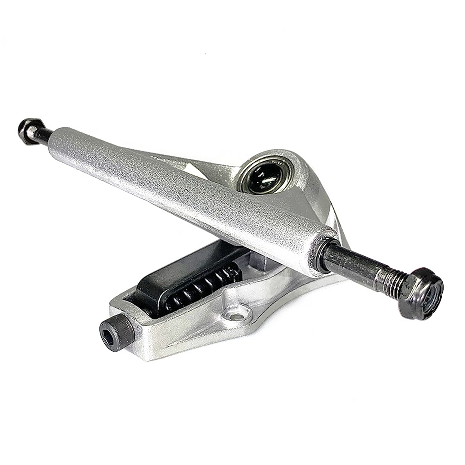 Adaptateur Surfskate Land Surf S6 – Système à Ressort Rouge, Alliage Alu, Pour Skate De Plus De 50 Kg