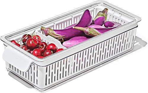 Vista 12 de OXO Good Grips Caja de conservación de productos - Juego de 2 piezas Berry Keeper