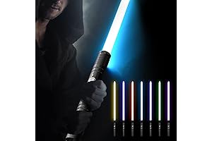 Lischwert FX Lightsaber: The Ultimate Lightsaber for Adults with 7 RGB Colors and Metal Hilt