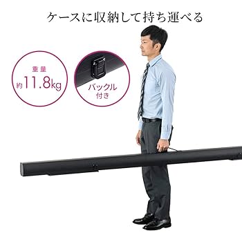 大型プロジェクタースクリーン 自立式（16:9） Amazon | サンワサプライ Sanwa Supply プロジェクター
