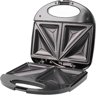 Compact Electric Sandwich Maker | Sandwich Maker with Non Plates, for Small Kitchens