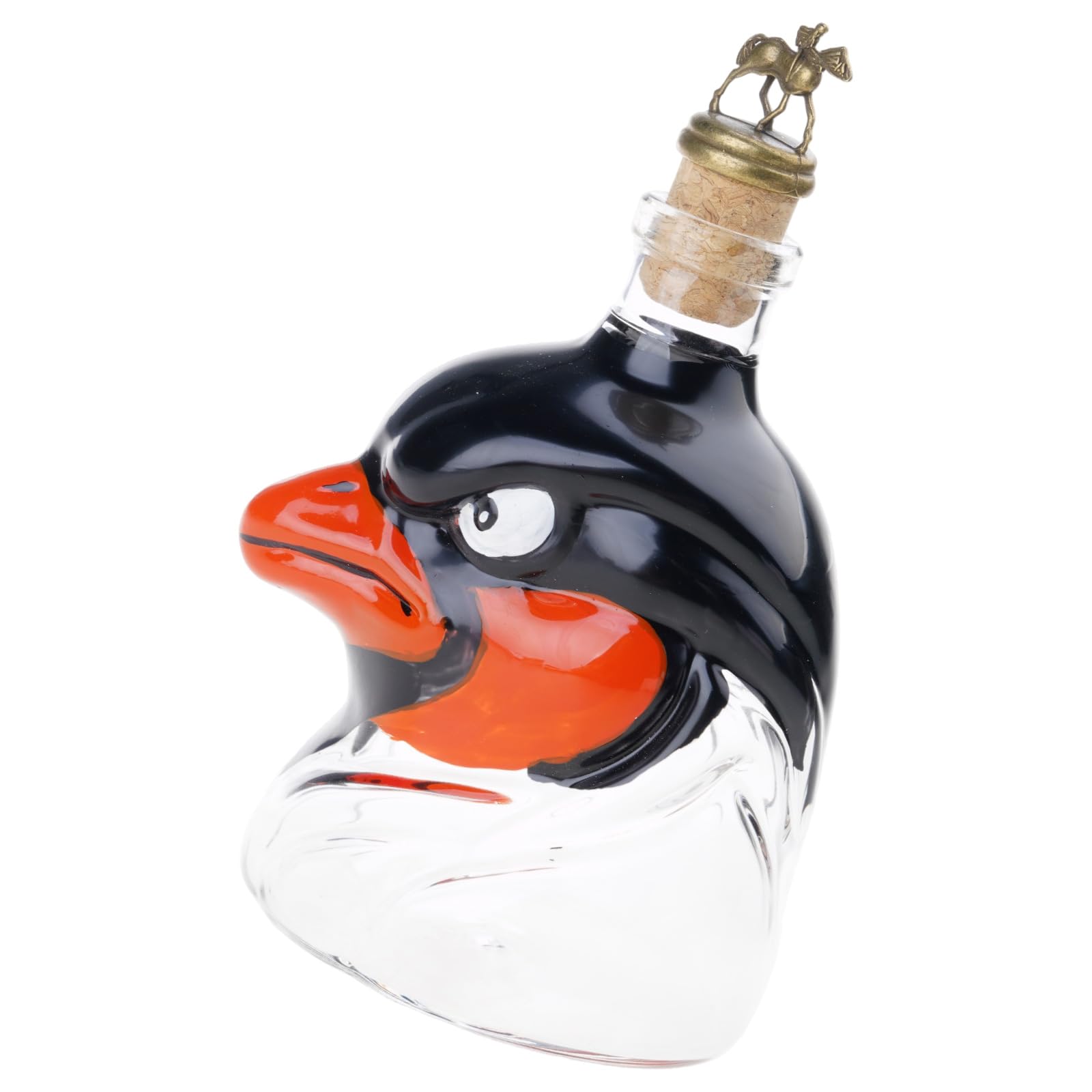NVOQILIN Hawks Head Form Liquor Bottle Glass Whiskeys Dispenser Shatter Resistant Drinkware for Social Gatherings Whiskeys Decanter for Parties