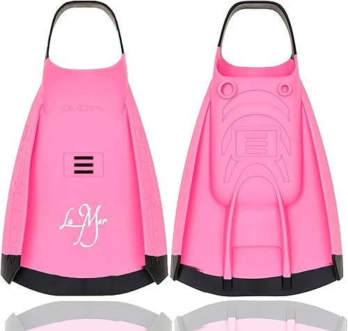 Miniatura 1 de DMC Repellor Silicone Swimfins - Modelo MRose Rosa Negro - ML