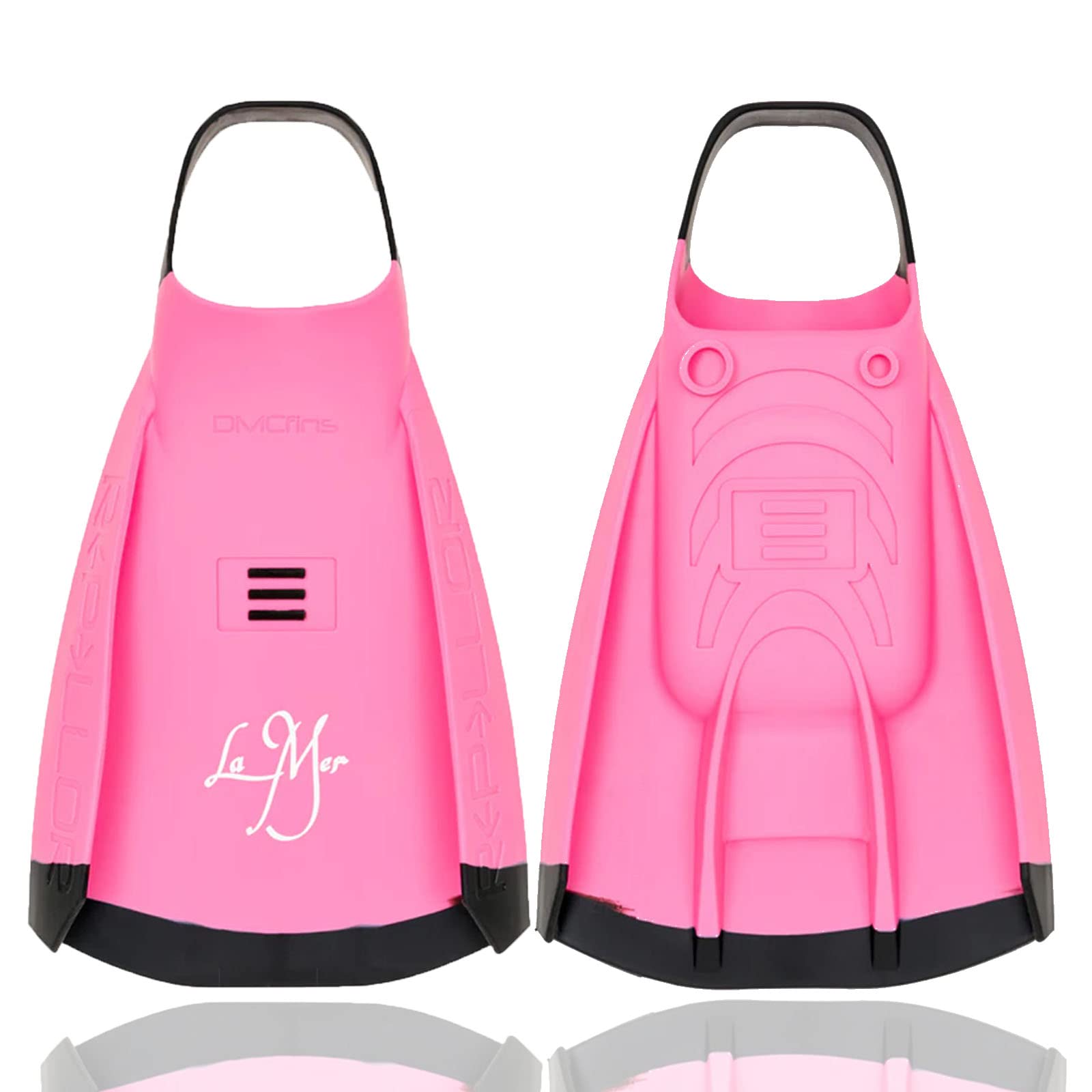 DMC Repellor Silicone Swimfins - Pink Black MRose Model - ML