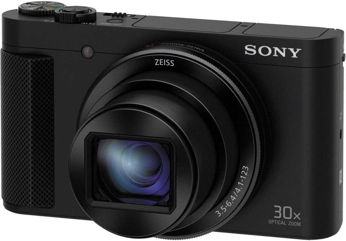 Sony DSC-HX90VB.CE3 Cyber-SHOT DSC-HX90V Compact Camera with 30x Optical Zoom, 18.2MP, 3-Inch LCD - Black