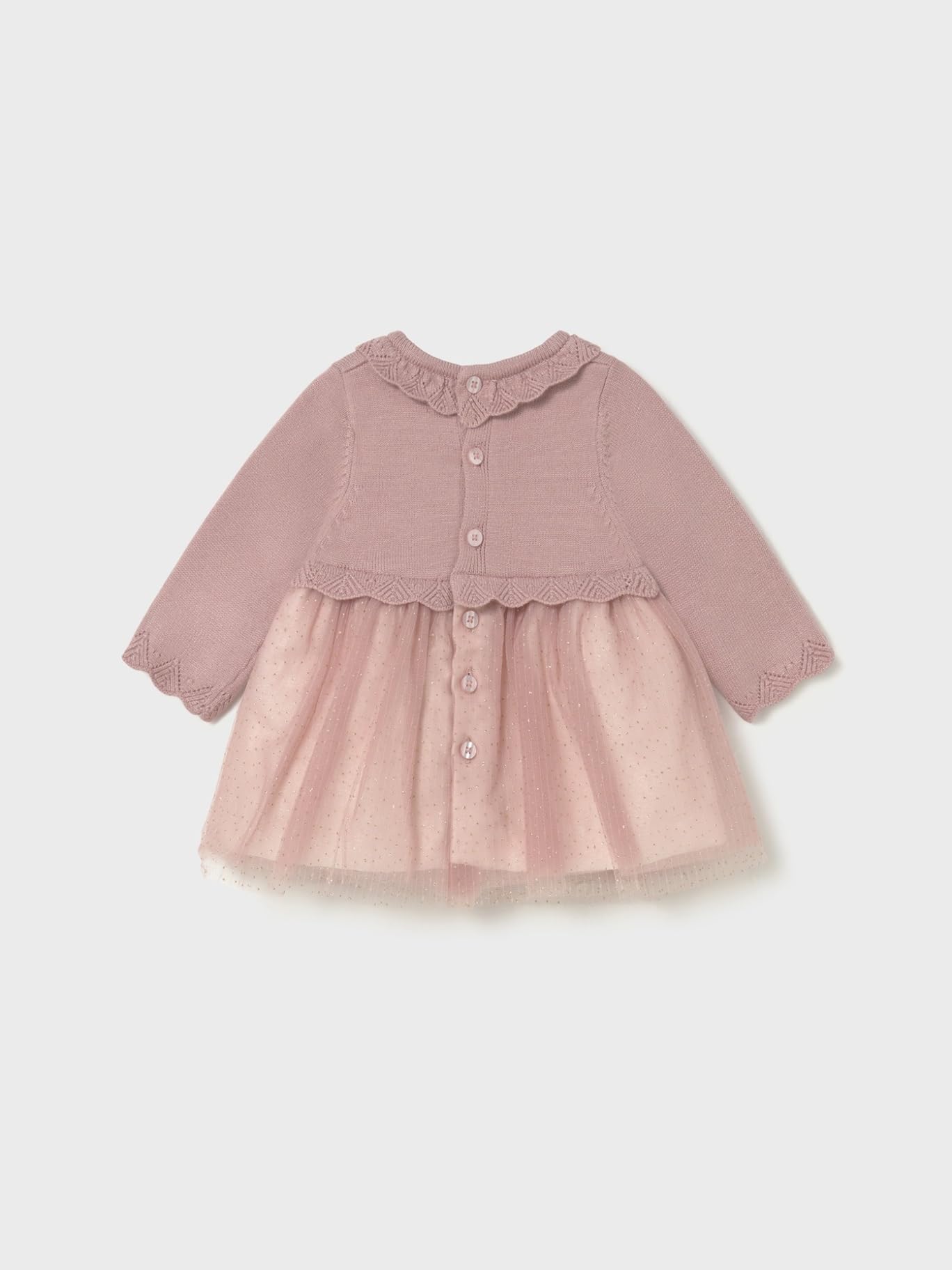 Mayoral Vestido Tricot y Tul para bebé niña