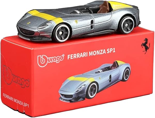 Bburago 1:64 Scale Ferrari Series Model Collection Race Diecast Metal Model Car (F12 TDE) - 3