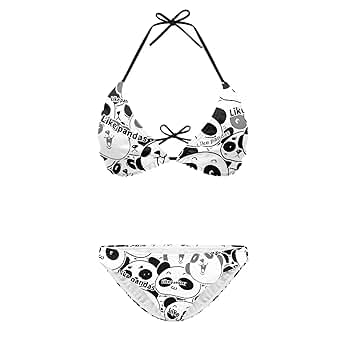 Amazon.com: Cozeyat Cute Panda Bikini Sets for Women XS Size