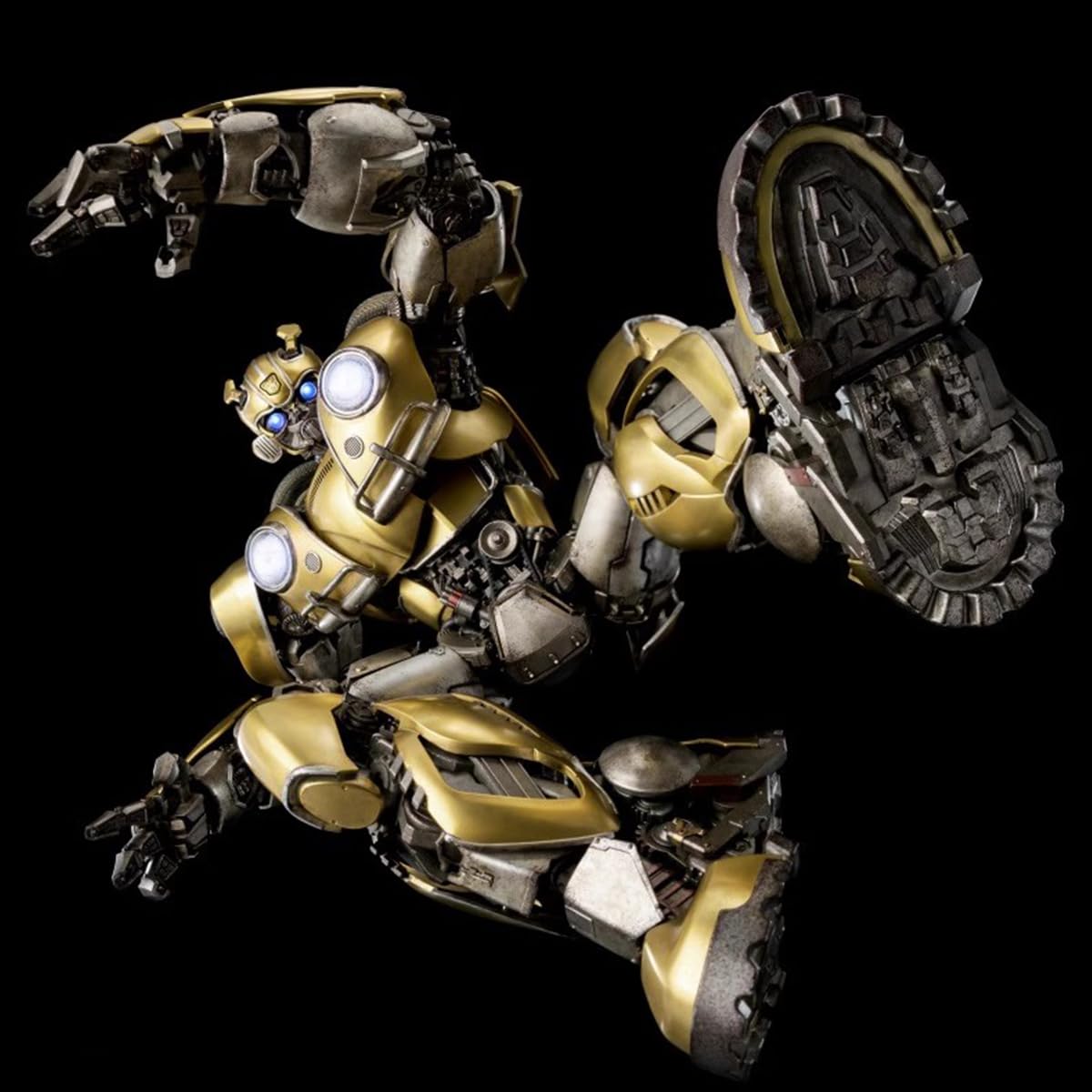 新品 threezero DLXバンブルビー ゴールドエディション 限定版 HiPlay Threezero, Bumblebee Gold Edition 3Z08091W0 Premium Series