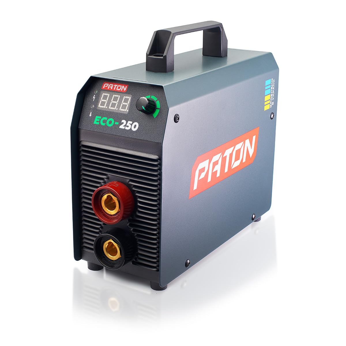 PATON ECO-250 250A przenośna spawarka inwertorowa 250A – sprzęt MMA/ARC 230V, cyfrowa spawarka elektrodowa z pełnym zestawem, idealna do profesjonalnego spawania elektrodą otuloną
