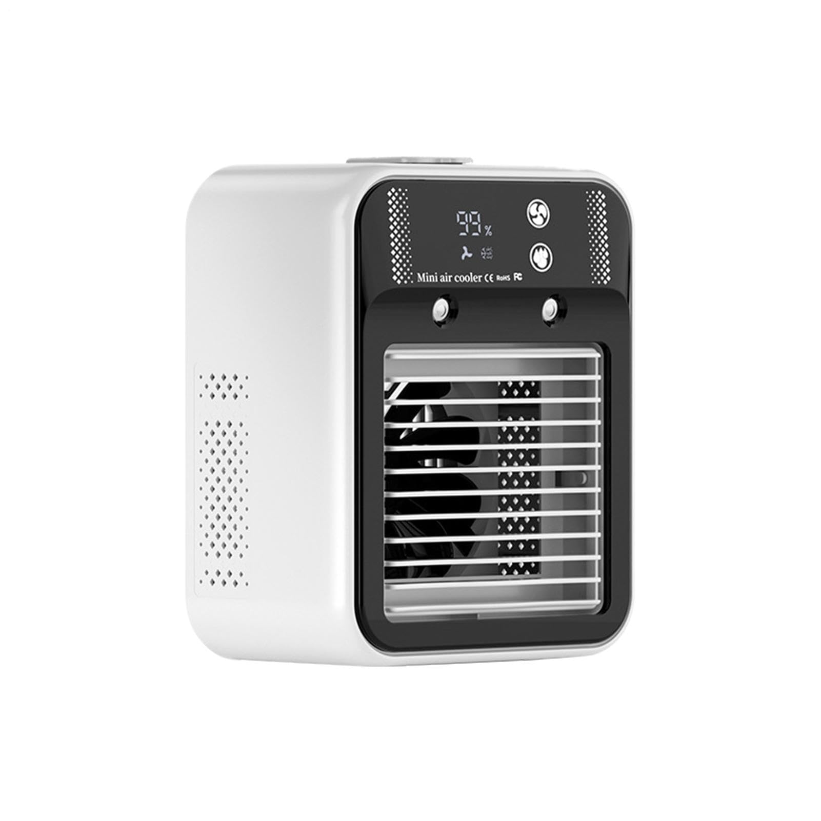 Climatizzatore Portatile per Stanze Ventilatore Silenzioso Rinfrescante | Ventola Raffrescante con Due Velocità per Casa Posto di Lavoro