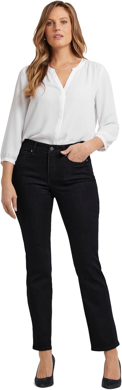 NYDJ Women's Marilyn Straight Denim Jeans - Image 2
