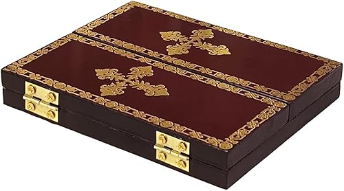 Miniatura 3 de Tríptico de icono del Sagrado Corazón de María, icono de lámina dorada con arcángeles, San Miguel y San Gabriel, regalo religioso de 5 116 pulgadas