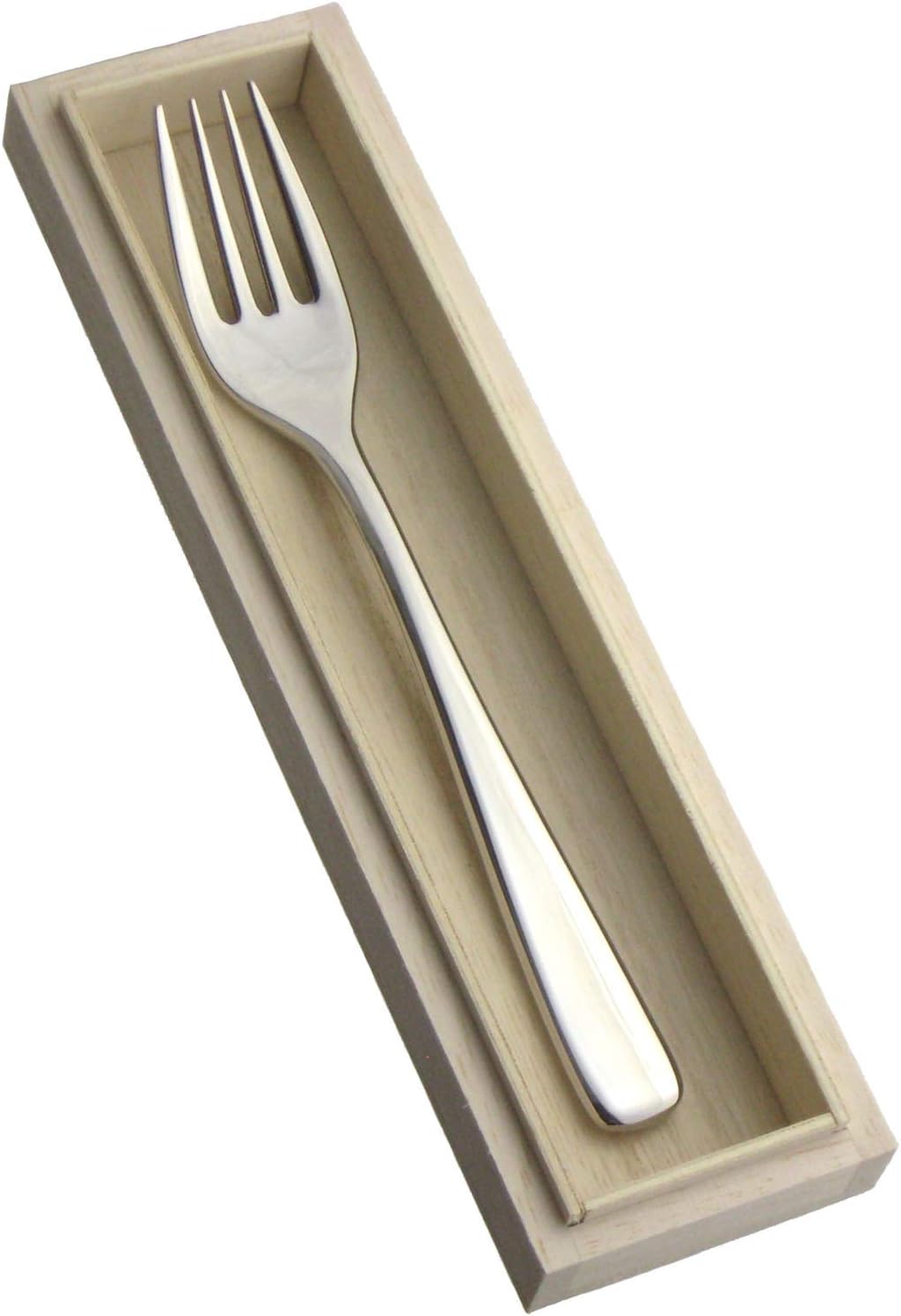Nagao Mikaki Pasta Fork, 7.2 inches (18.2 cm), 18-8 Stainless Steel, Wooden Box, Made in Japan