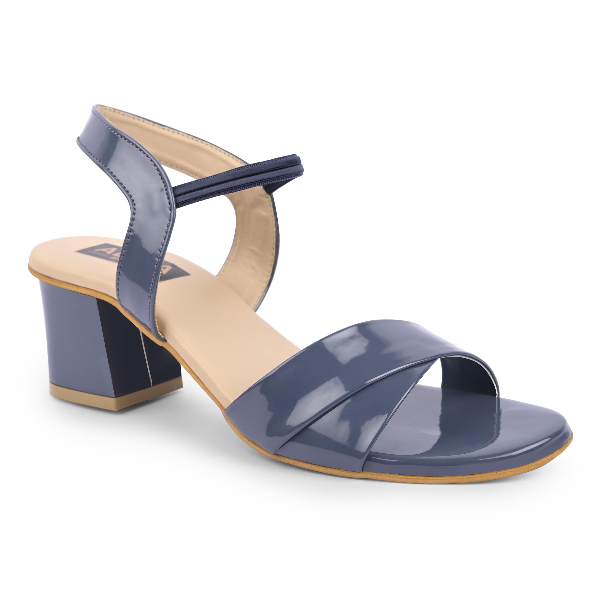 Women Girls Fashion Block Heel Sandals (SD1506)-image-1