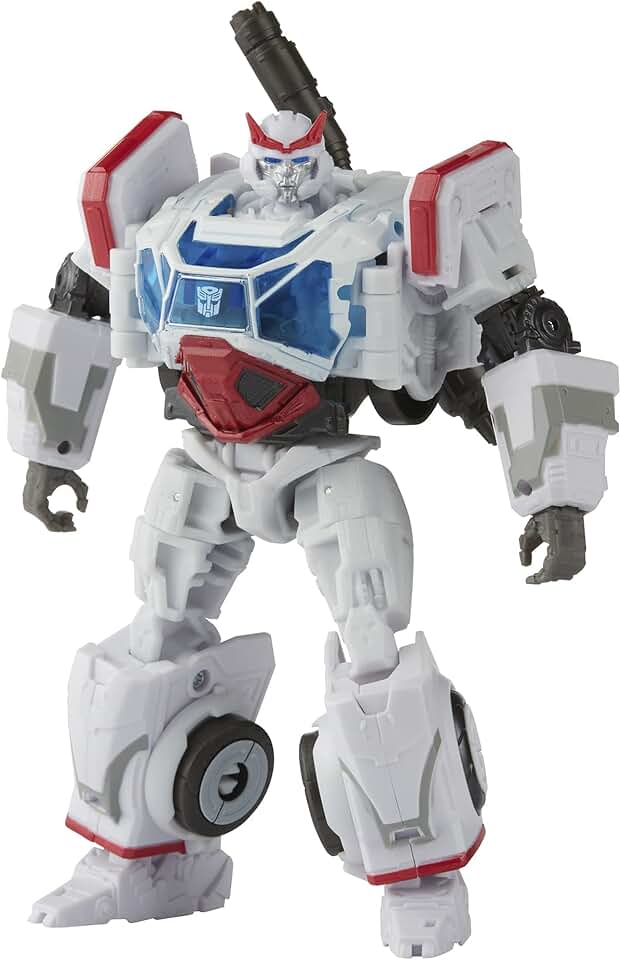 Transformers Toys Studio Series 82 Deluxe Class Bumblebee Autobot Ratchet Action Figure - Ages 8 and Up, 11-cm Multicolor