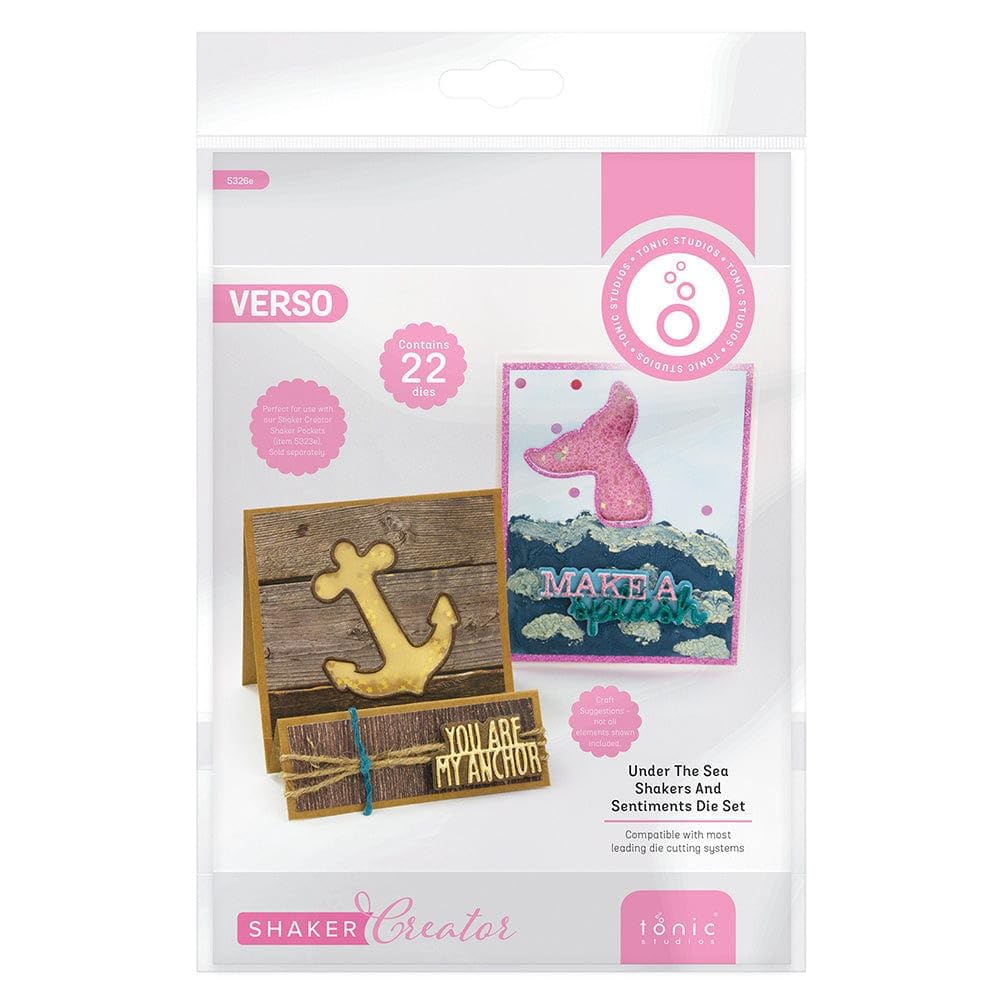 TONIC STUDIOSShakers and Die Set-Under The Sea