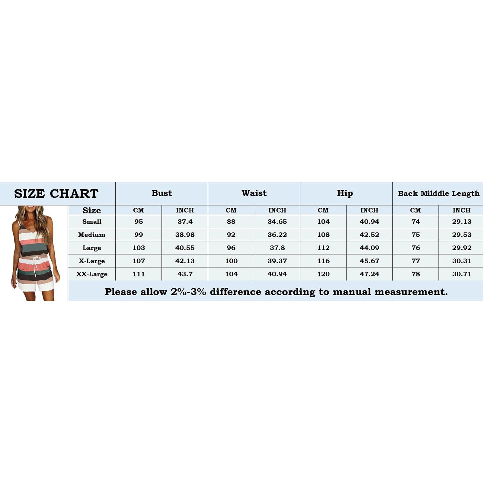 DeaAmyGline Träger Jumpsuit Damen Kurz, Gestreifte Overall Damen Sommer,Latzhose Damen Sexy Spaghetti V-Ausschnitt Jumpsuit-Kleid Romper Einteiler Shorts Hose Playsuit Hosenanzug Jumpsuits für Frauen