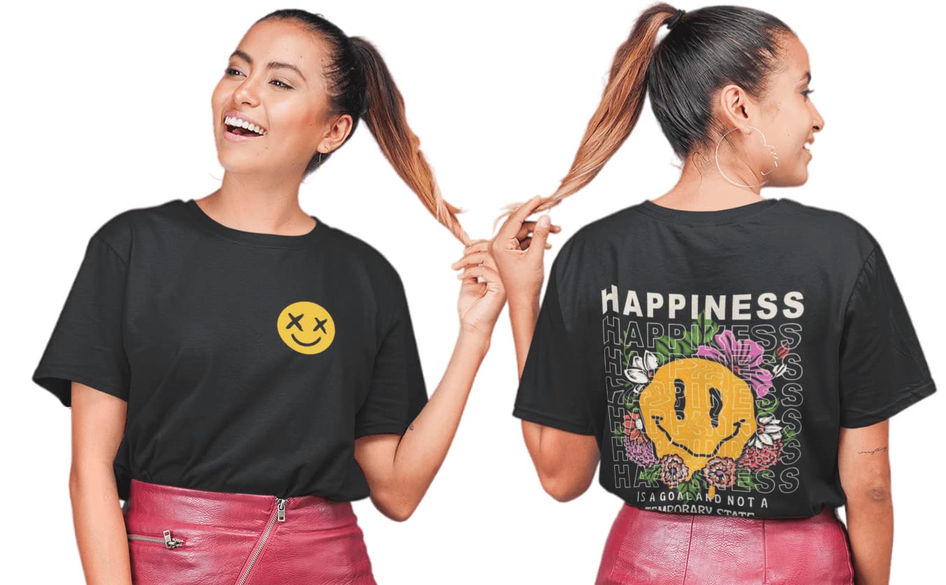 Buy Spread Happiness with This Printed Women's T-Shirt