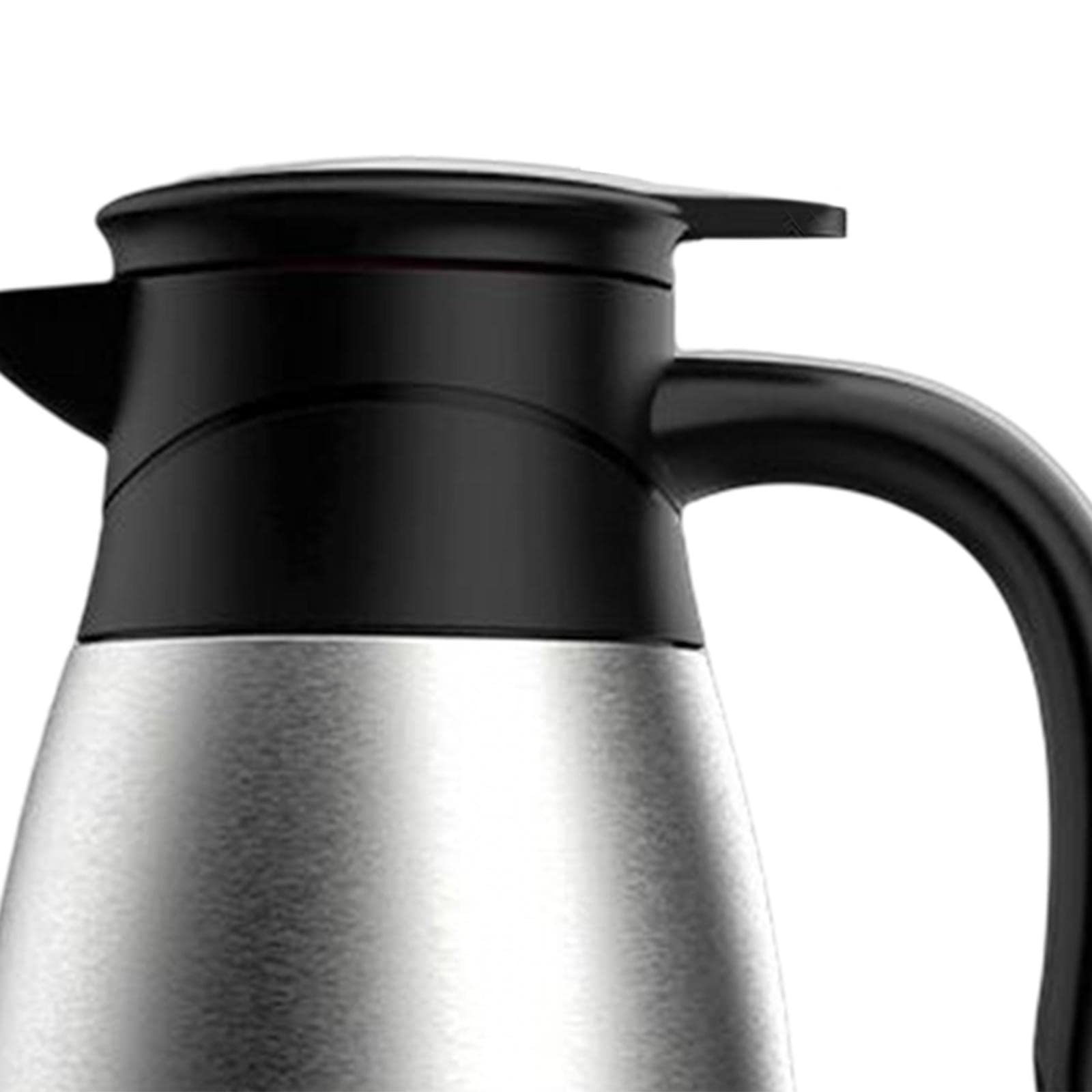 Hervidor Tetera Tetera Cafetera, Portátil 12V Coche Hervidor Caldera Temperatura Pantalla Acero Inoxidable 1400ml Agua Caliente Hervidor Calentador Taza for Té Leche Agua Viajes Al Aire Libre, Verde (
