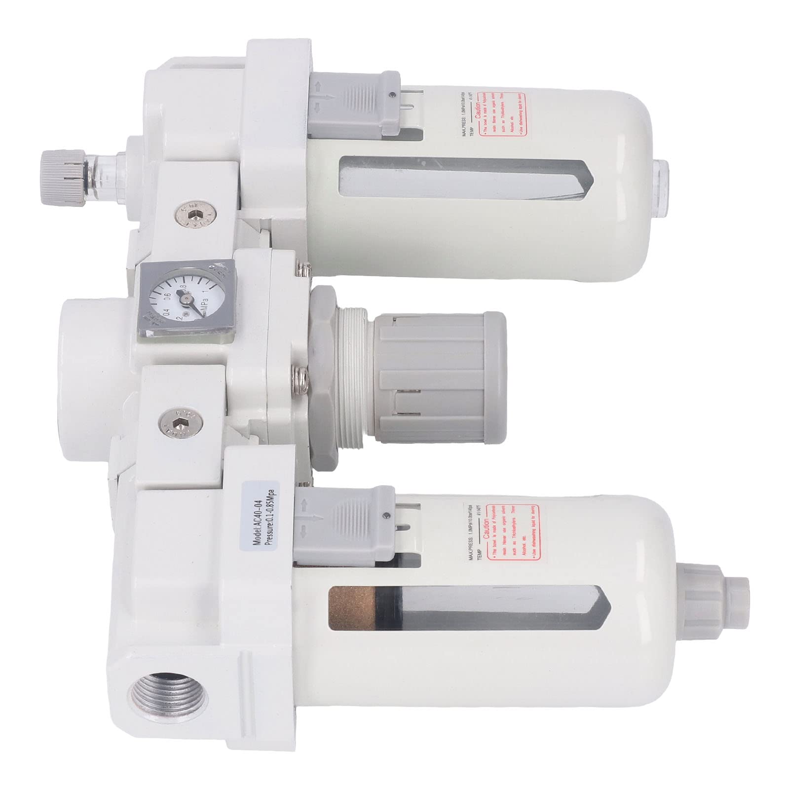 G1 / 2in Pneumatyczny regulator filtracji i separator wody olejowej |Filtracja czystego gazu 5-40μm |Akcesoria do narzędzi pneumatycznych/urządzenie do zastosowań |0,1-0,85