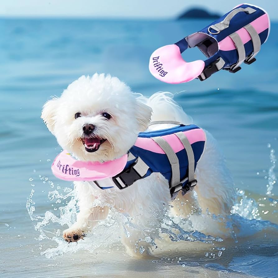 Amazon | Yucahype XS-2XL ペット 犬用ライフジャケット 調節