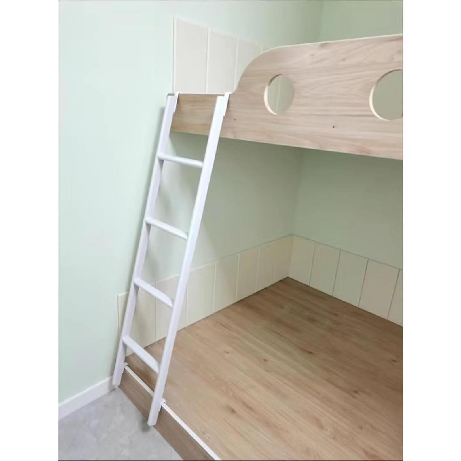 Genérico Escalera para litera de Autocaravana con Gancho, 45"/51"/55"/59"/63"/65"/67"/69"/71"/73"/ Escalera Ajustable Interior para remolques de Viaje, Dormitorio, altillo, Autocaravana, es