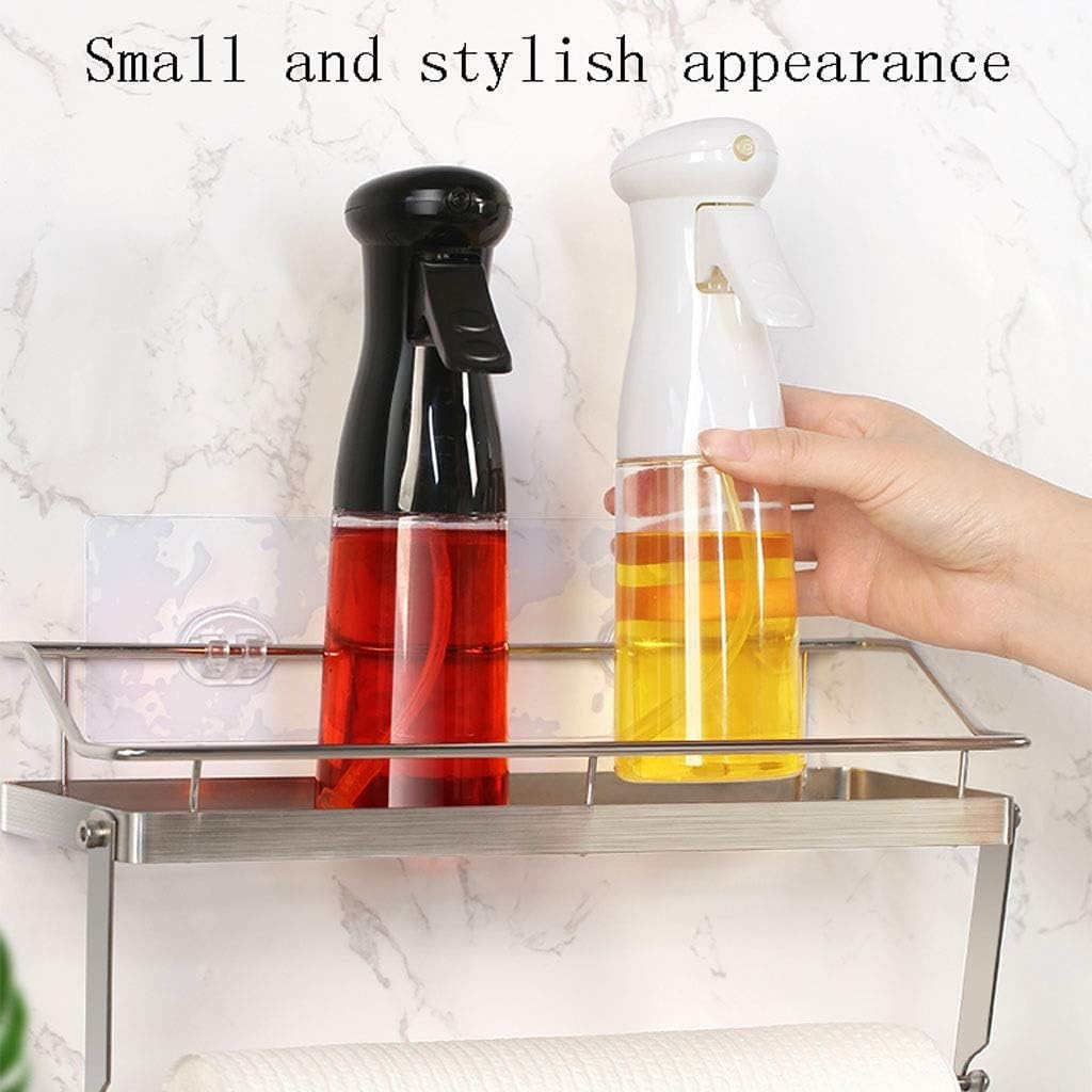Ölsprühflasche, Sprühflasche für Speiseöl, Ölsprühflasche, transparente Olivenöl-Sprühflaschen for Kochen gesunder, hausgemachter Mahlzeiten, for Abgeben von Öl, Essig und Soße (Farbe: Schwarz) ( Colo