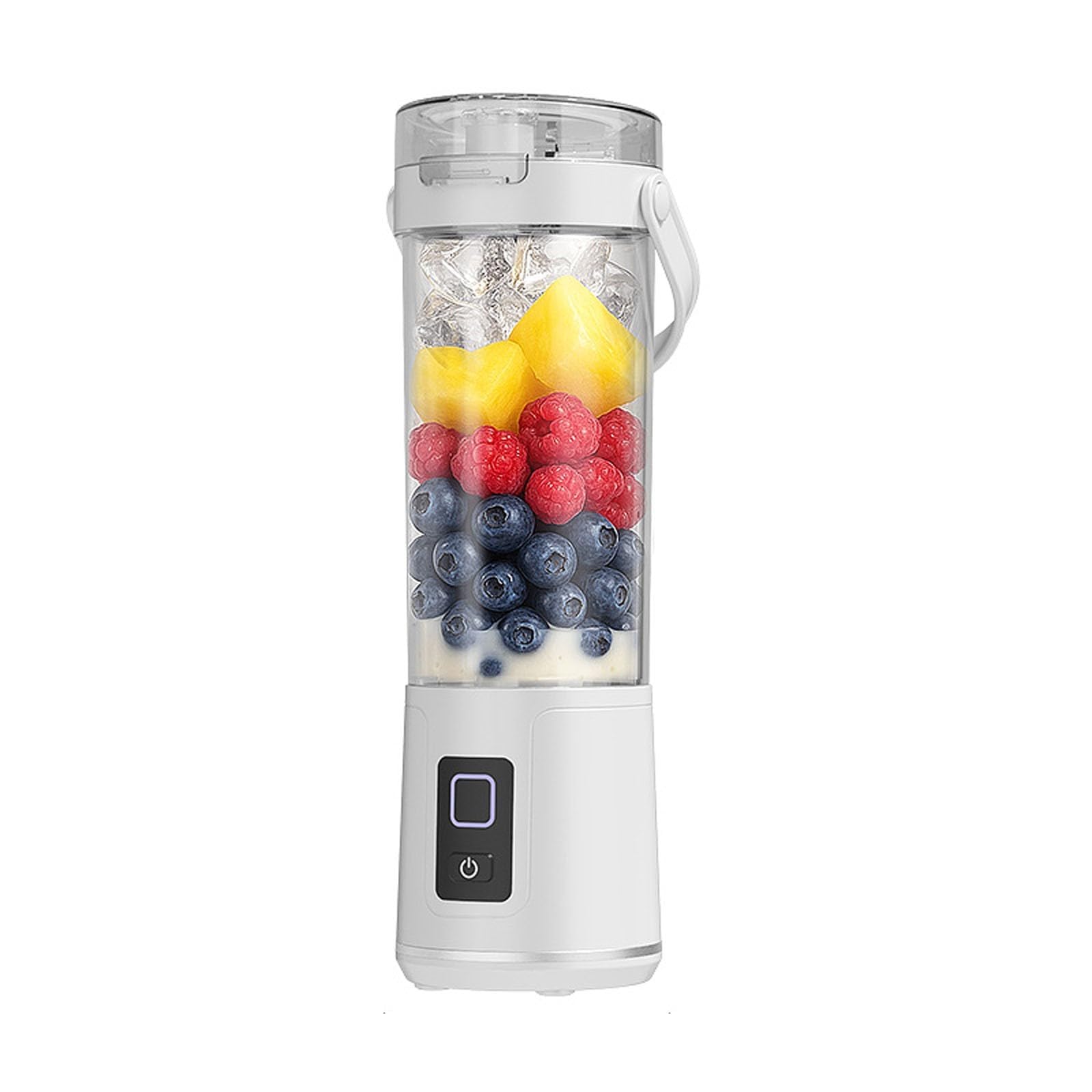 PANGBOER 50W Portable Mixing Machine for Shakes Refillable 600 ml Juicer Cup for Office Kitchen