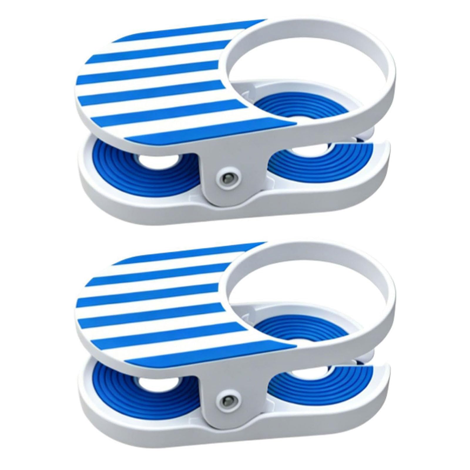 Tsophreniq Secure Clip on Drink Holder Texture for Beach Chairs and Tables Keeps Beverages Stable Indoors or Outdoors Clip on Drink Holder
