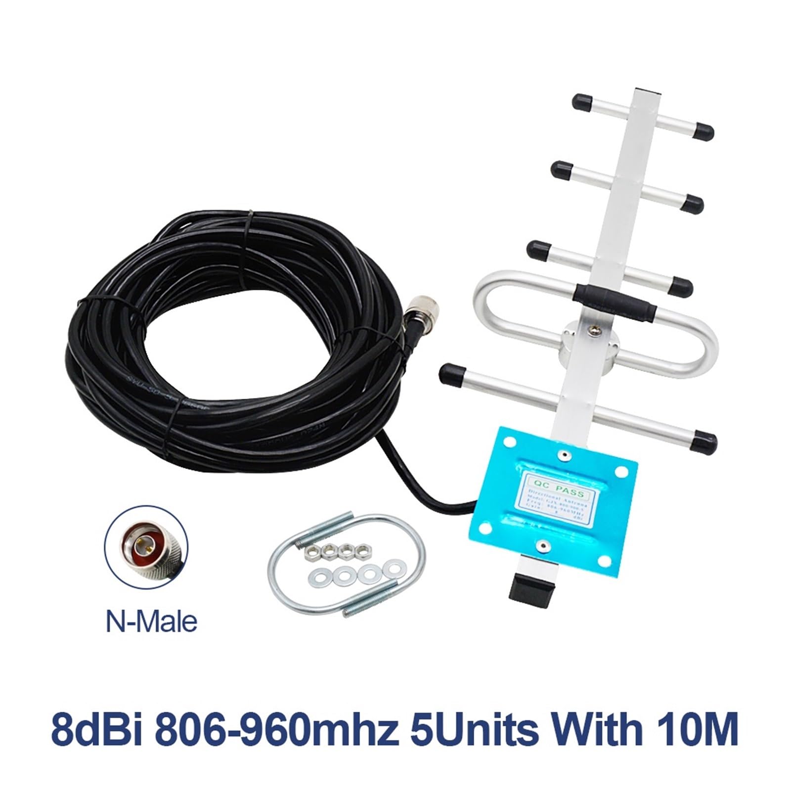 Amplificateur De Signal CDMA Gain70 DB, Répéteur LTE Band5 (850 CDMA), Téléphone Portable GSM 850 MHz Avec Écran LCD Facile Large Compatibilité