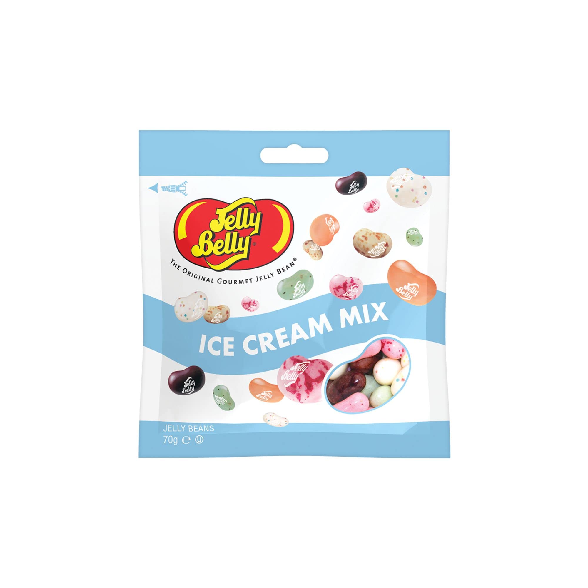 JELLY BELLY, grageas con sabor a helados 70g